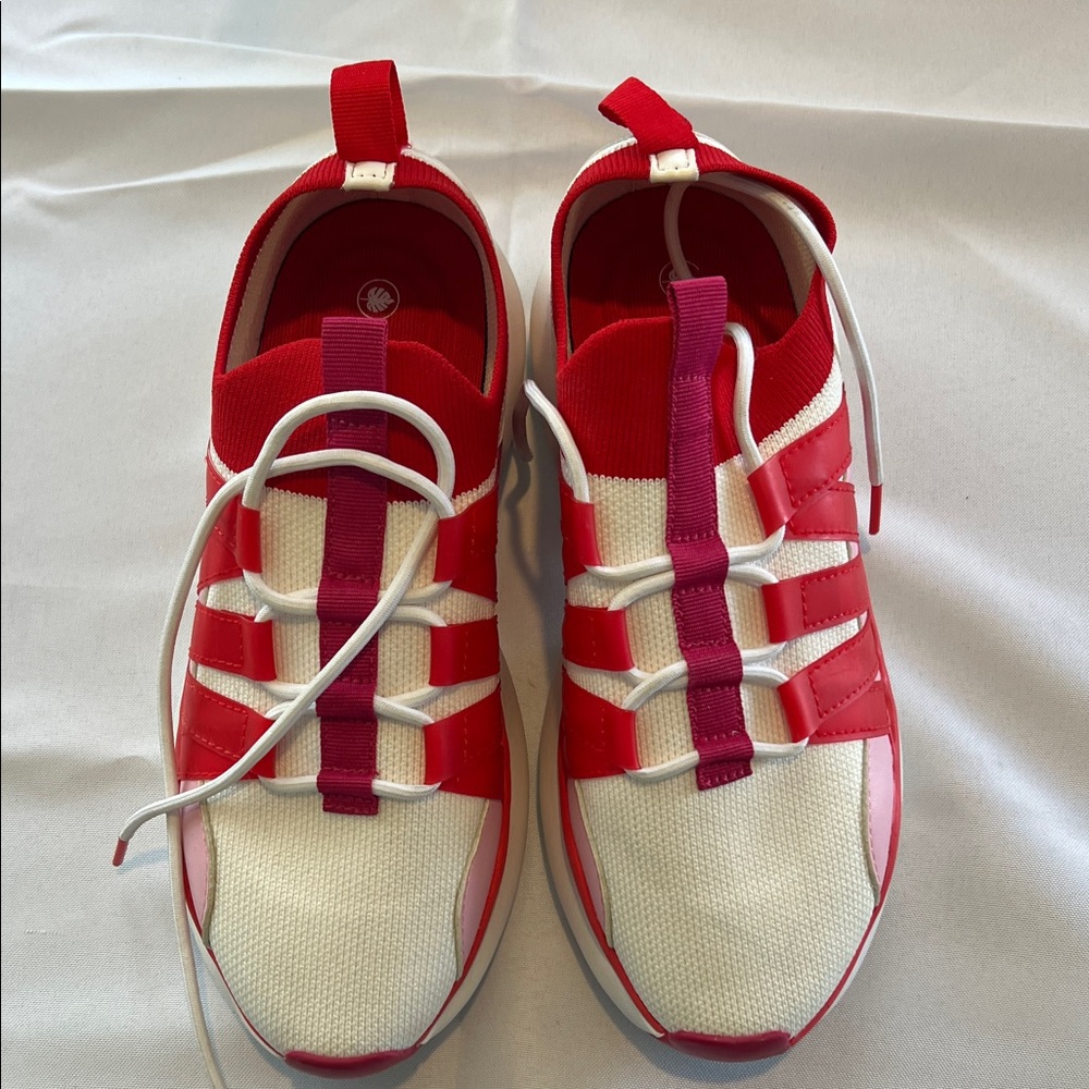 Nurture by Lamaze Red and White Sneakers